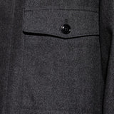 Giacca camicia con tasca in grigio Lemaire - uomo 