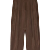 Pantaloni con pinces in marrone Lemaire - uomo 
