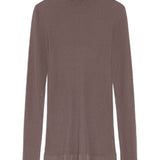 Top a coste a collo alto in grigio Lemaire - donna 