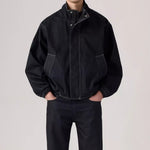 Giacca in denim highland in blu 