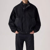 Giacca in denim highland in blu 