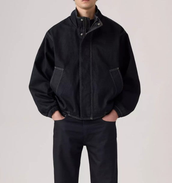 Giacca in denim highland in blu 