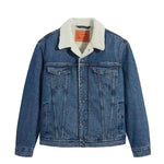 Giacca denim sherpa type iii in blu Levi's - uomo 