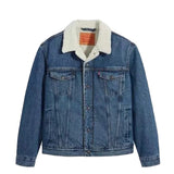 Giacca denim sherpa type iii in blu Levi's - uomo 