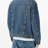 Giacca denim sherpa type iii in blu Levi's - uomo 