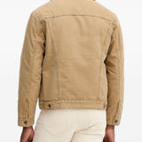 Giacca denim sherpa type iii  in beige Levi's - uomo 