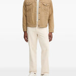 Giacca denim sherpa type iii  in beige Levi's - uomo 