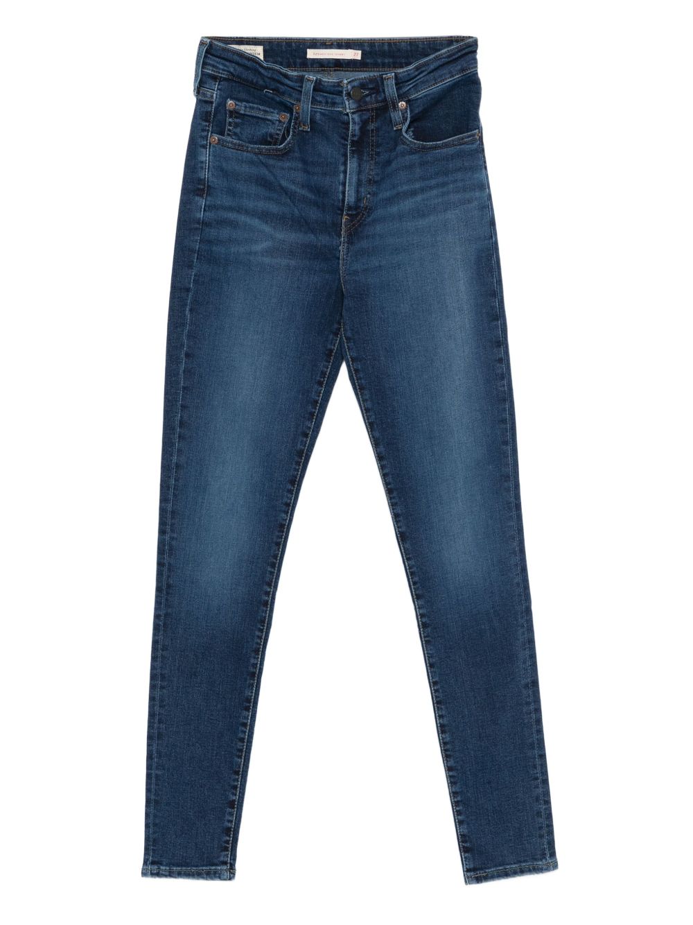 Jeans skinny a vita alta 721 in blu Levi's - donna 