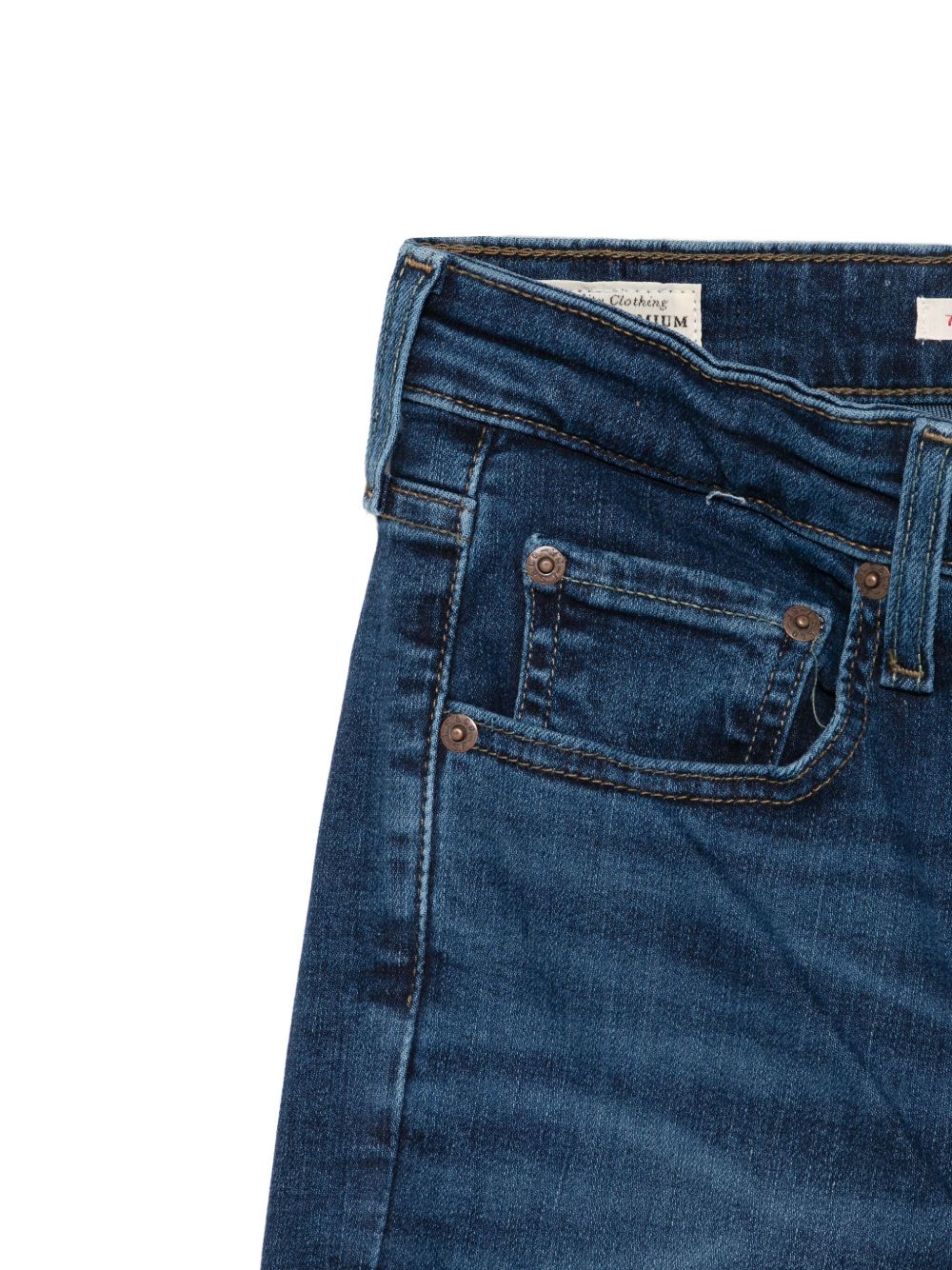 Jeans skinny a vita alta 721 in blu Levi's - donna 
