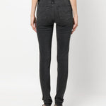 Jeans skinny a vita alta 720 in nero Levi's - donna 