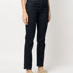 Jeans dritti 724 a vita media in blu Levi's - donna 