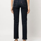 Jeans dritti 724 a vita media in blu Levi's - donna 