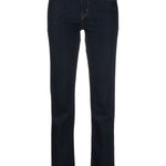 Jeans dritti 724 a vita media in blu Levi's - donna 