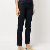 Jeans dritti 724 a vita media in blu Levi's - donna 