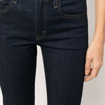 Jeans dritti 724 a vita media in blu Levi's - donna 