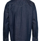Camicia denim Western in blu Levi's - uomo 