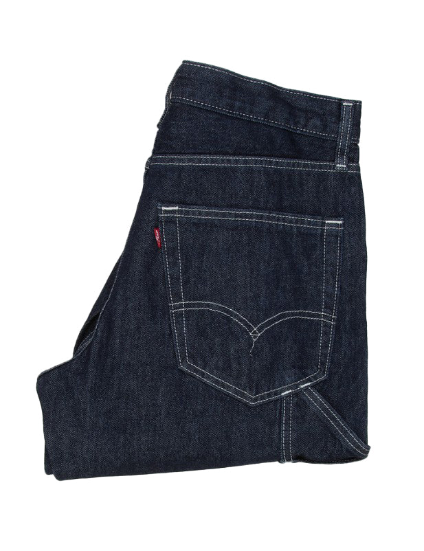 Jeans con tasche a gamba dritta in blu Levi's - uomo 