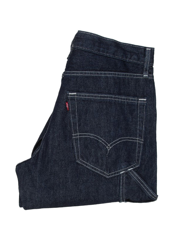 Jeans con tasche a gamba dritta in blu Levi's - uomo 