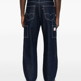 Jeans con tasche a gamba dritta in blu Levi's - uomo 