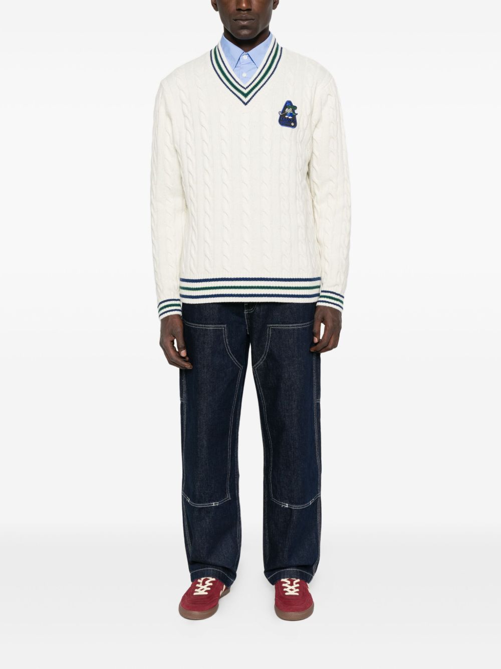 Jeans con tasche a gamba dritta in blu Levi's - uomo 
