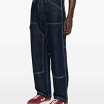 Jeans con tasche a gamba dritta in blu Levi's - uomo 
