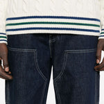 Jeans con tasche a gamba dritta in blu Levi's - uomo 