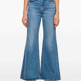 Jeans dritti in misto cotone in azzurro Levi's - donna 