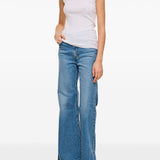 Jeans dritti in misto cotone in azzurro Levi's - donna 
