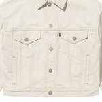 Giacca denim in bianco Levi's blue tab - uomo 