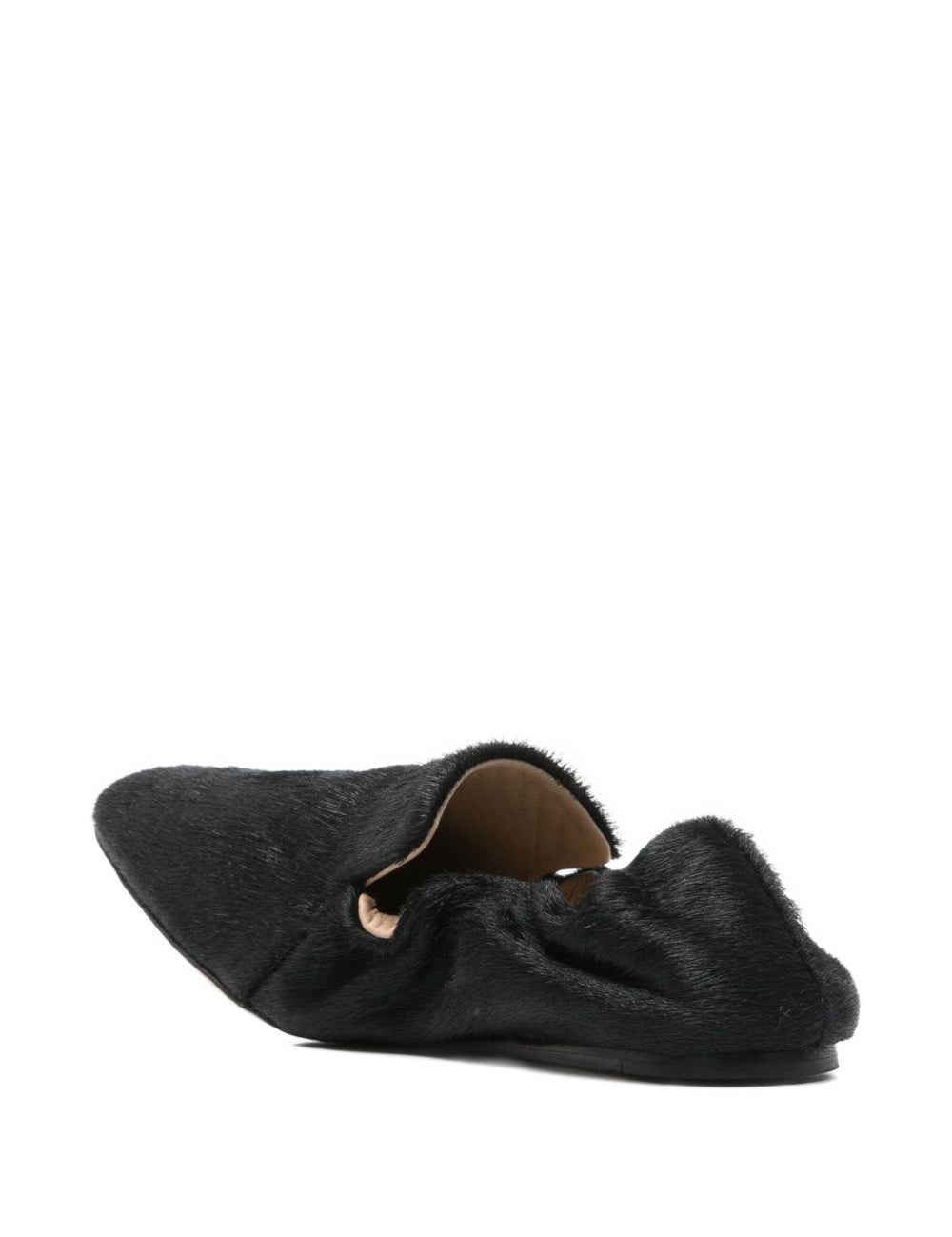 Mocassini con bordi in in nero pellicciaLe monde beryl - donna 