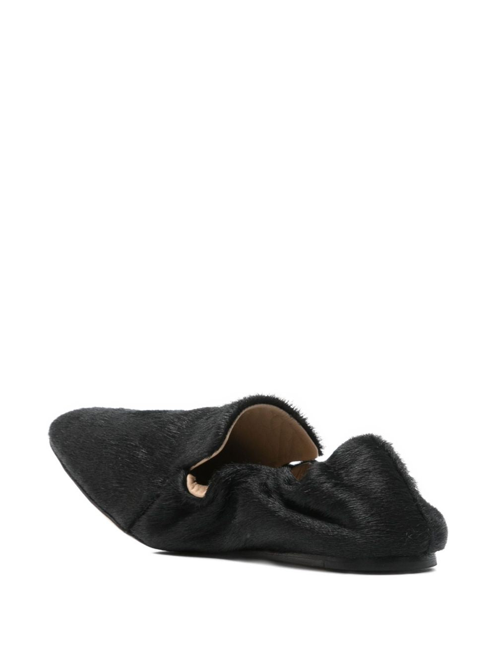 Mocassini con bordi in in nero pellicciaLe monde beryl - donna 