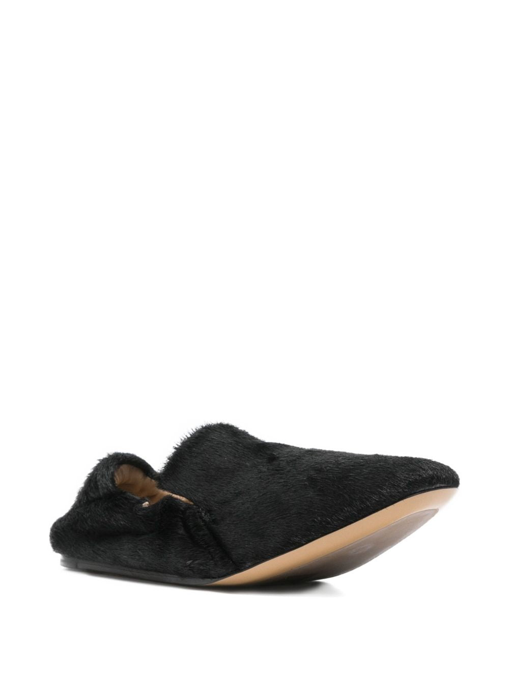 Mocassini con bordi in in nero pellicciaLe monde beryl - donna 