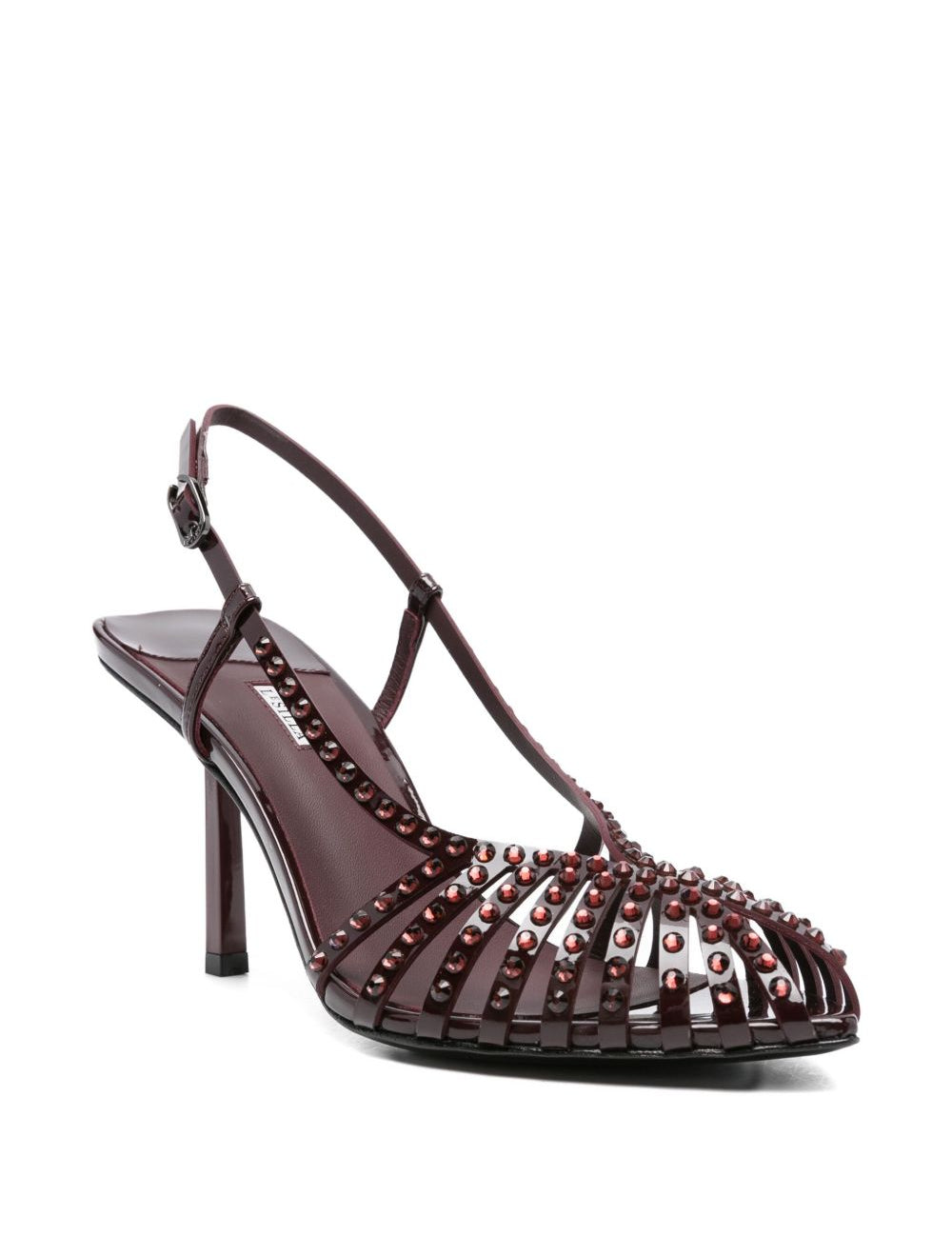 Sandali con cristalli da in bordeaux Le silla - donna 