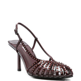 Sandali con cristalli da in bordeaux Le silla - donna 