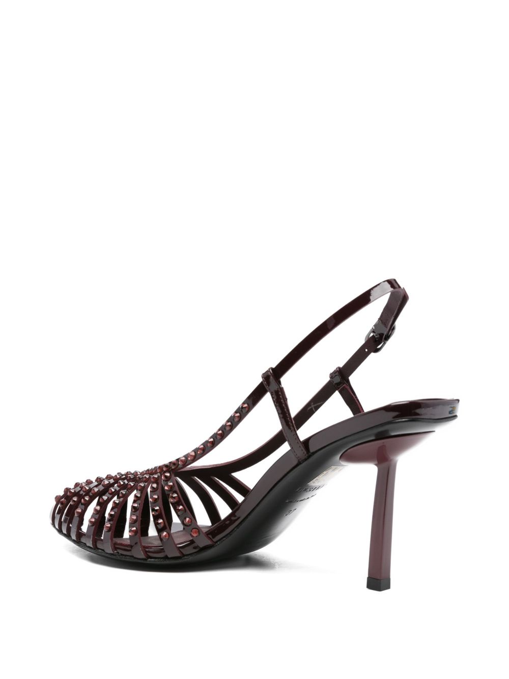 Sandali con cristalli da in bordeaux Le silla - donna 