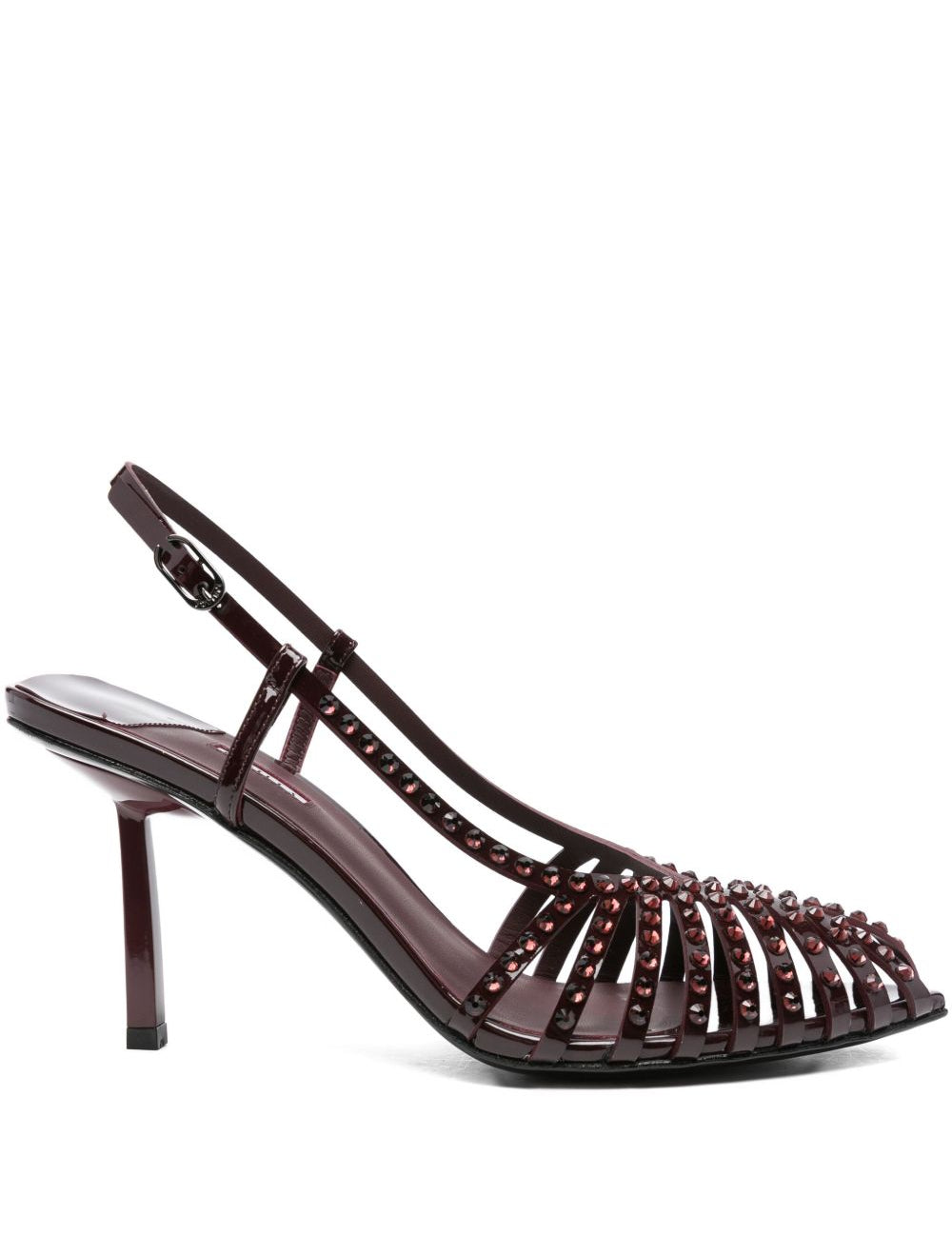 Sandali con cristalli da in bordeaux Le silla - donna 