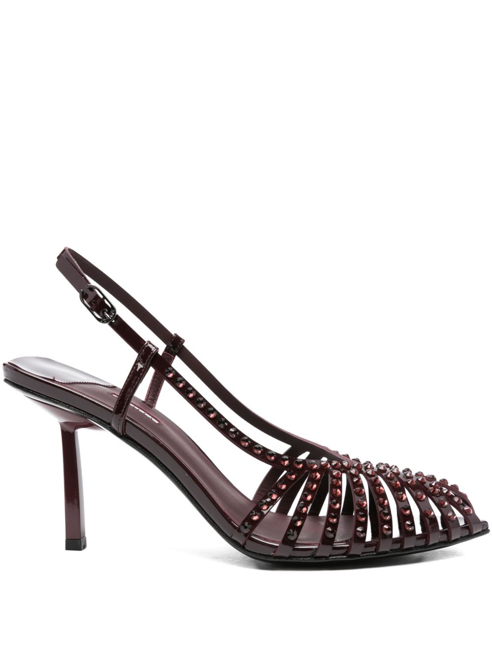 Sandali con cristalli da in bordeaux Le silla - donna 
