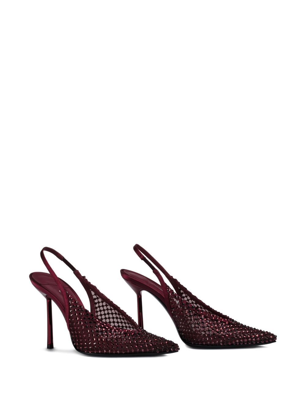 Decollete Gilda con cinturino e cristalli in bordeaux Le silla - donna 