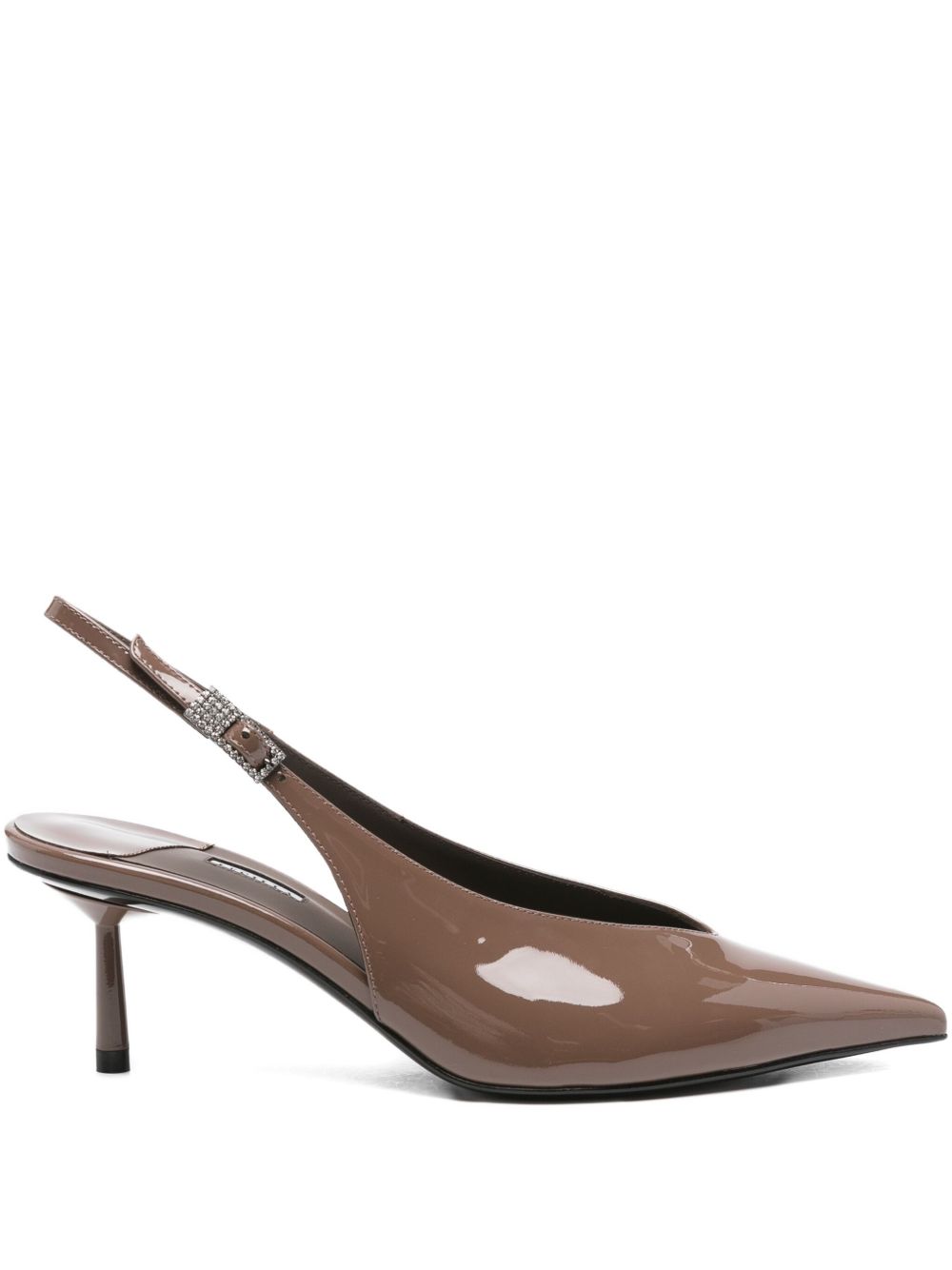 Décolleté a punta clivage in marrone Le silla - donna 