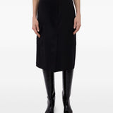 Gonna midi a matita JASPER in nero LouLou De Saison - donna 