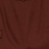 Gonna dritta con spacchi in bordeaux Loulou de saison - donna 