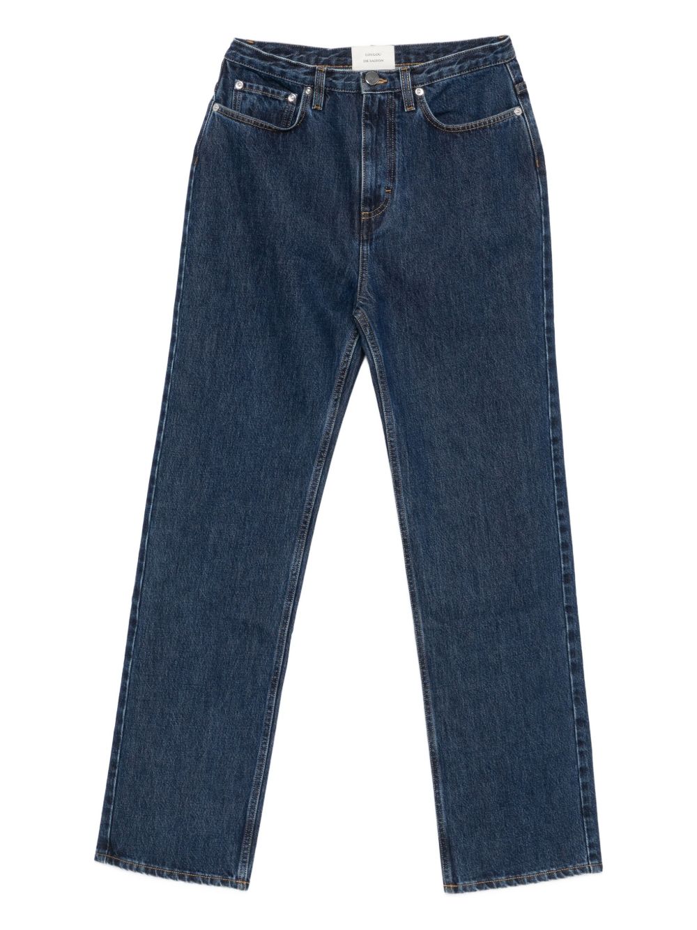 Jeans dritti in blu Loulou de saison - donna 