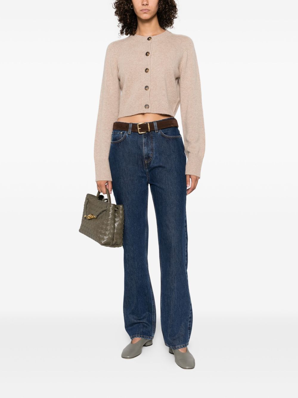 Jeans dritti in blu Loulou de saison - donna 