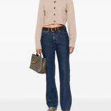 Jeans dritti in blu Loulou de saison - donna 
