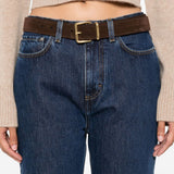 Jeans dritti in blu Loulou de saison - donna 