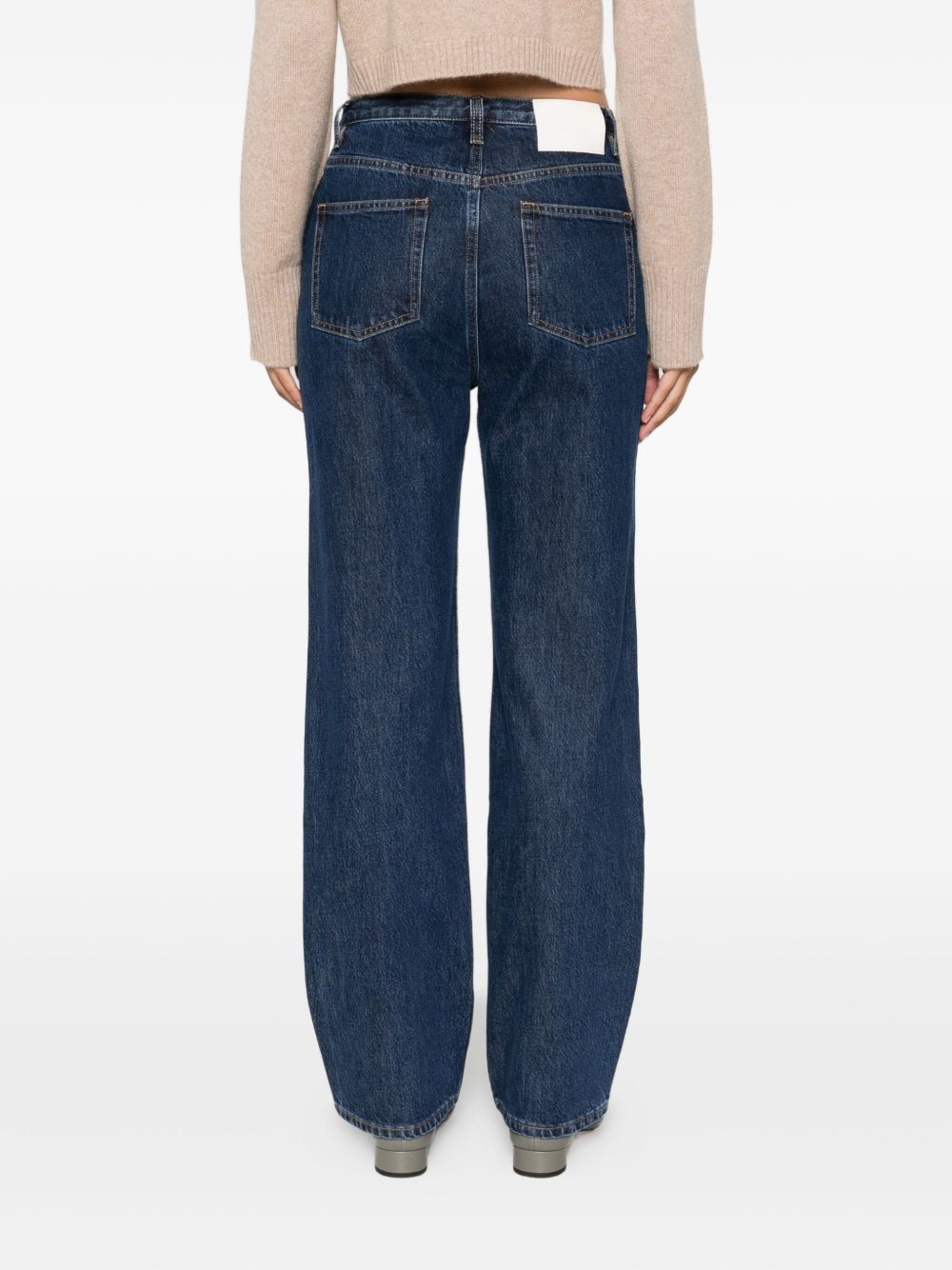 Jeans dritti in blu Loulou de saison - donna 