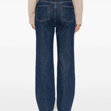 Jeans dritti in blu Loulou de saison - donna 
