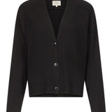 Cardigan Kaia con bottoni in nero LouLou de Saison - donna 
