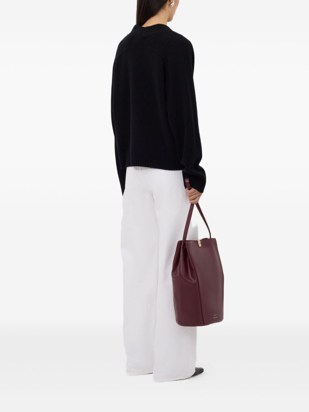 Cardigan Kaia con bottoni in nero LouLou de Saison - donna 