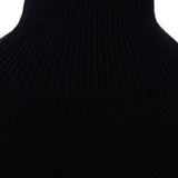Maglione a collo alto Luke in nero Loulou de saison - donna 